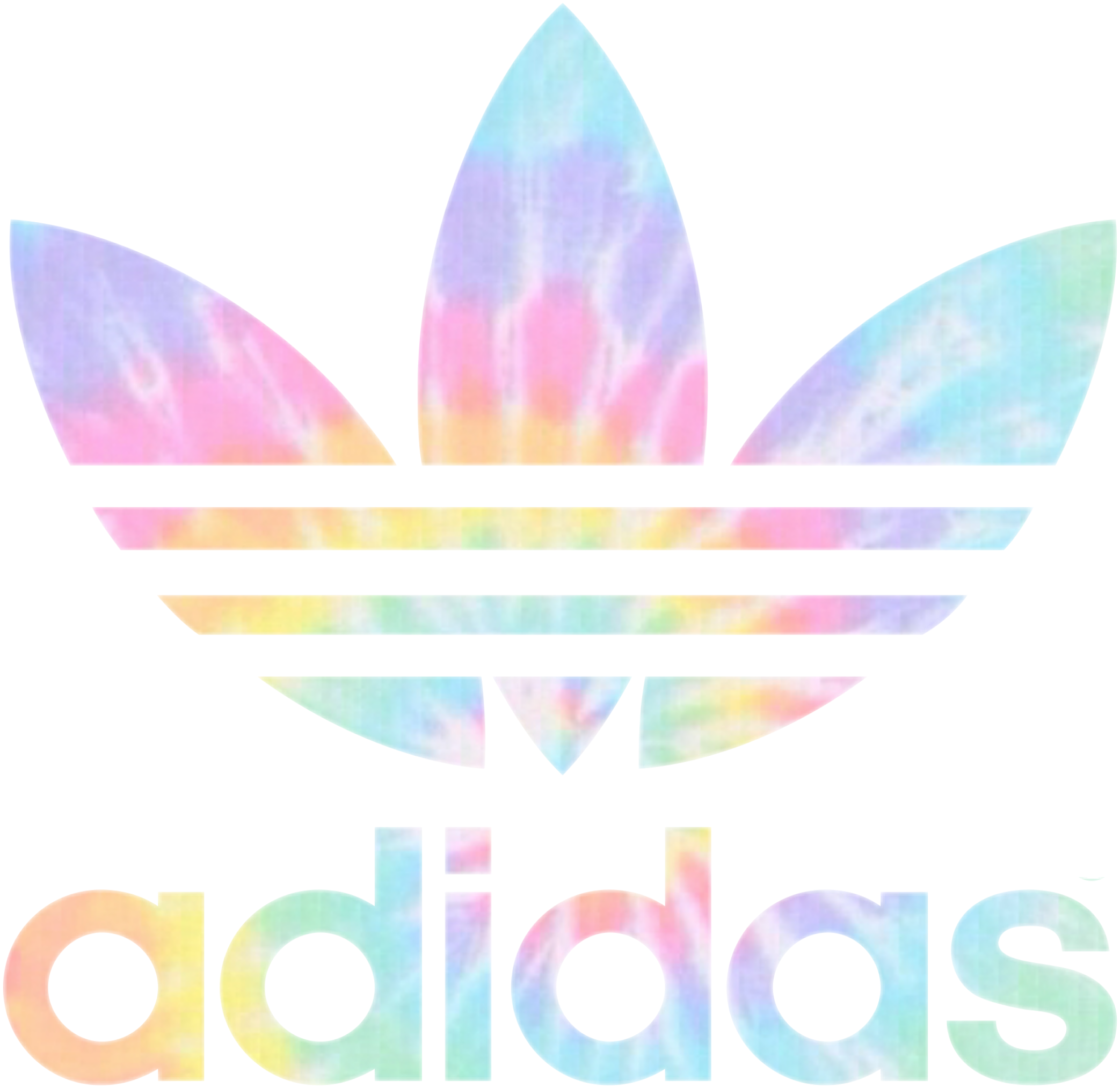 Transparent Adidas Tumblr Adidas Logo Holographic