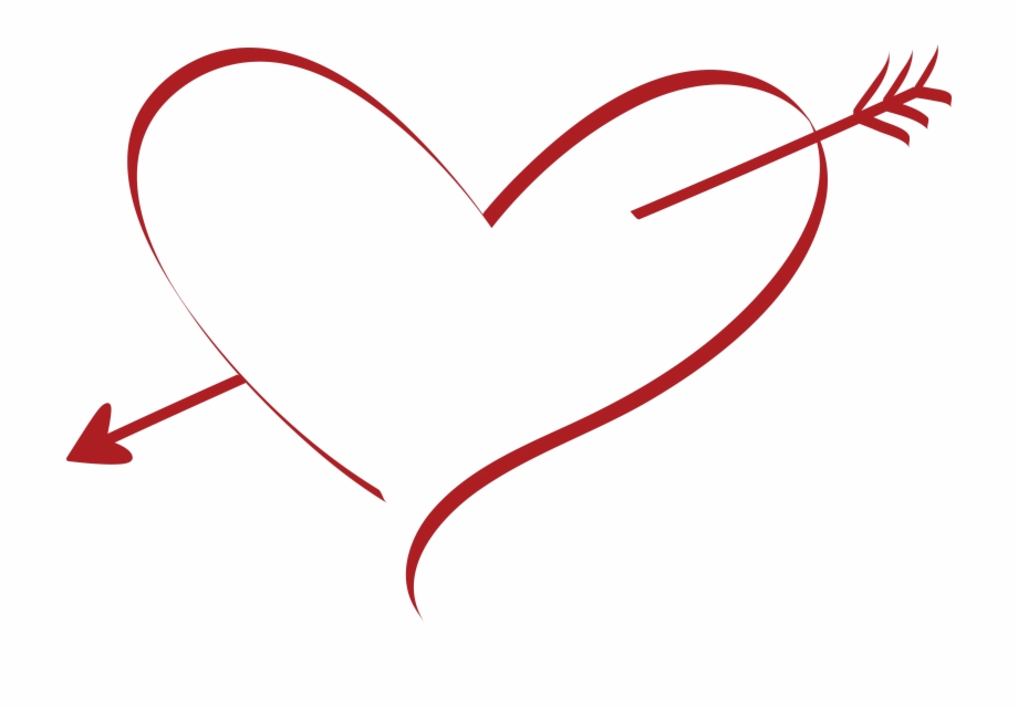 Heart Cupid Arrow Png Clipart Heart With Cupids