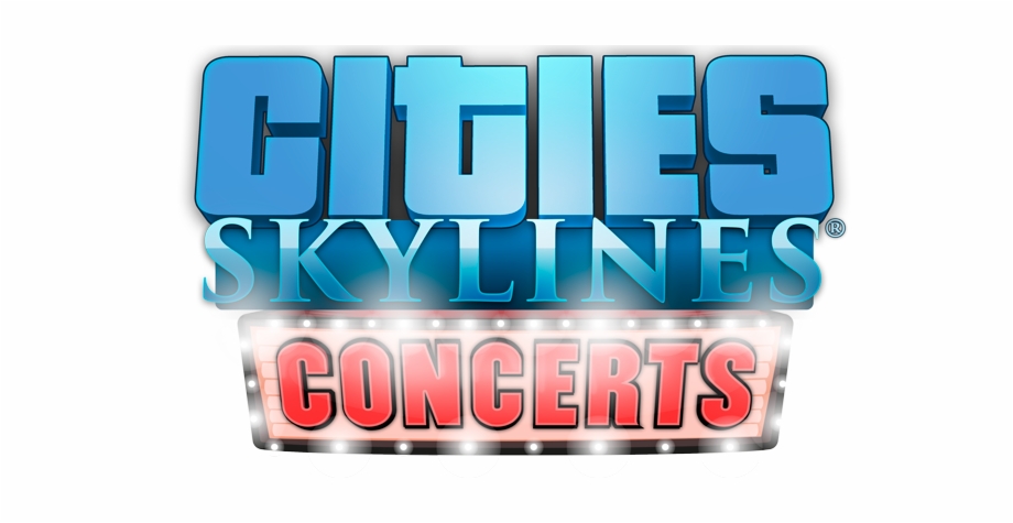 Cities Skylines Concerts Graphic Design