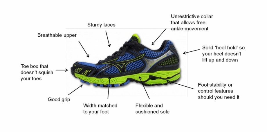 running shoe
