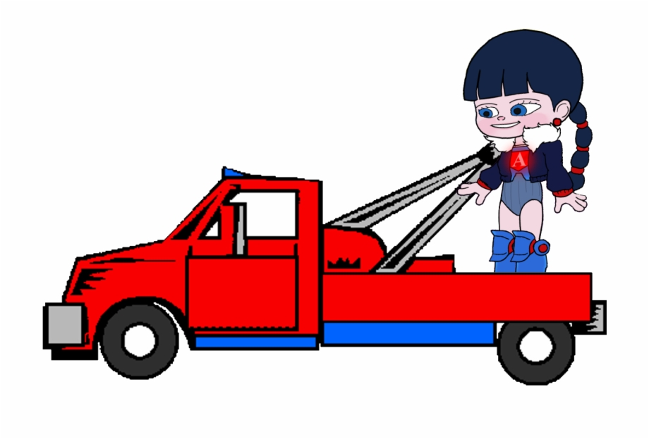Adorabeezle In A Tow Truck Cartoon