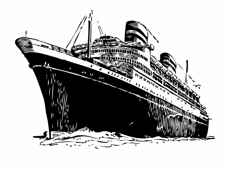 Be Part Of Something Big Ship Clipart Black