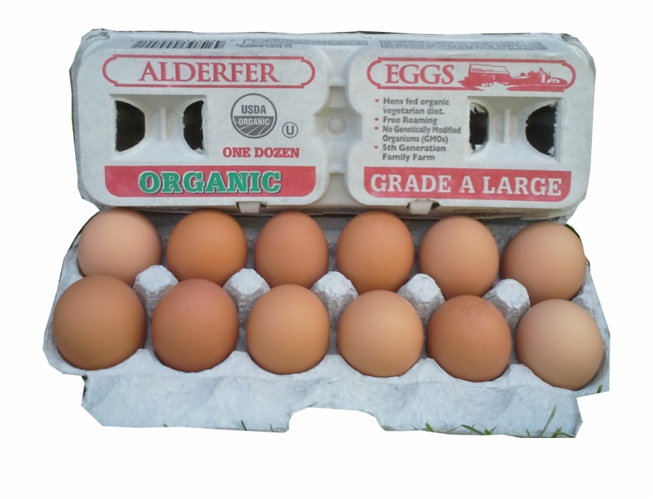 Alderfer Organic Eggs Are Both White And Brown