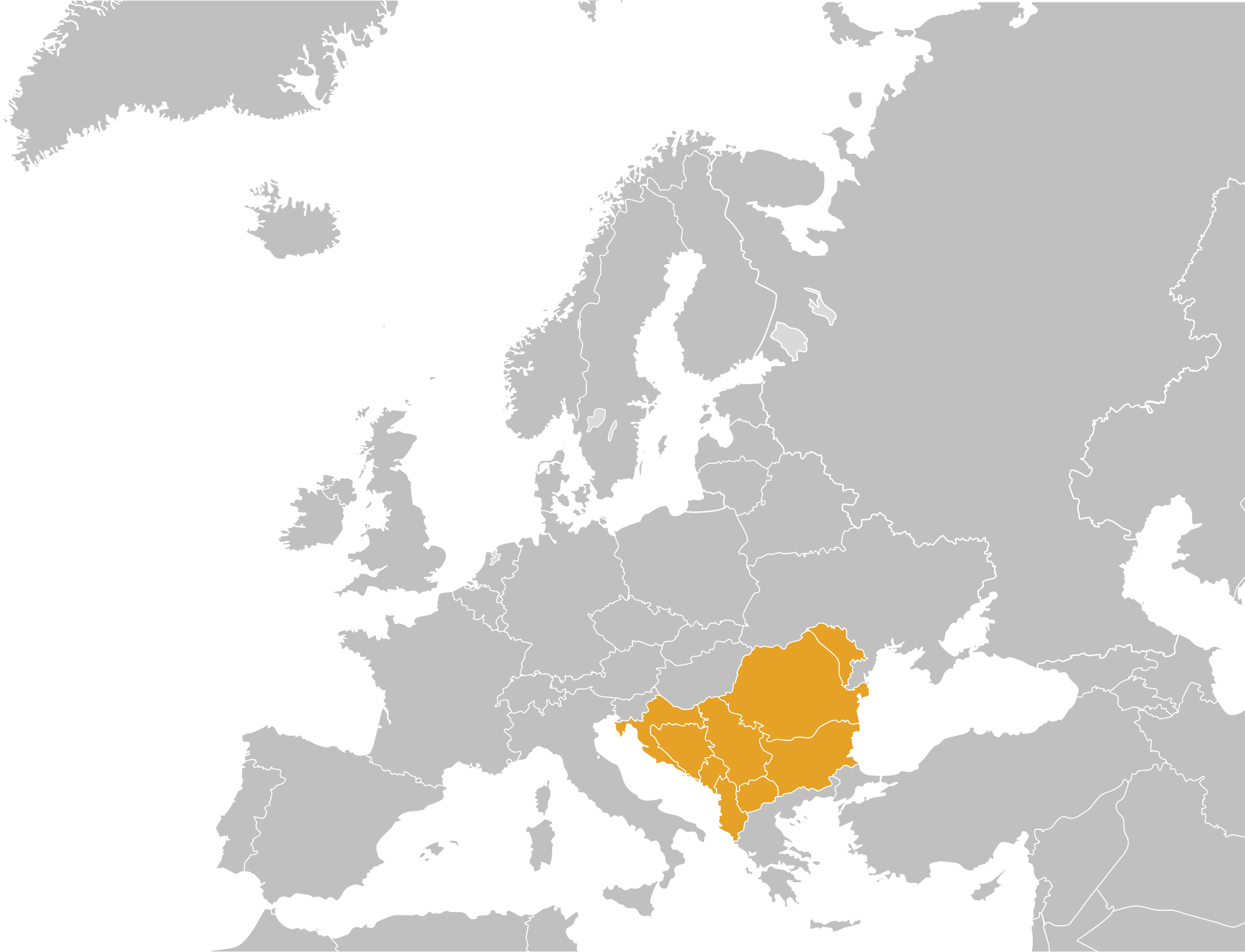 Azerbaijan Europe Map