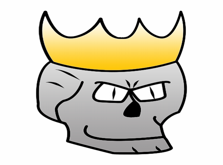 King Skull Color Player Png Image Cartoon