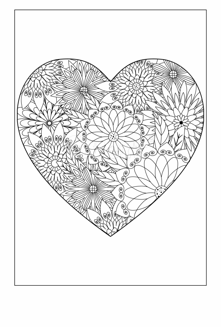Create Mandala Drawing By Mitamazumdar Coloring Detailed Heart
