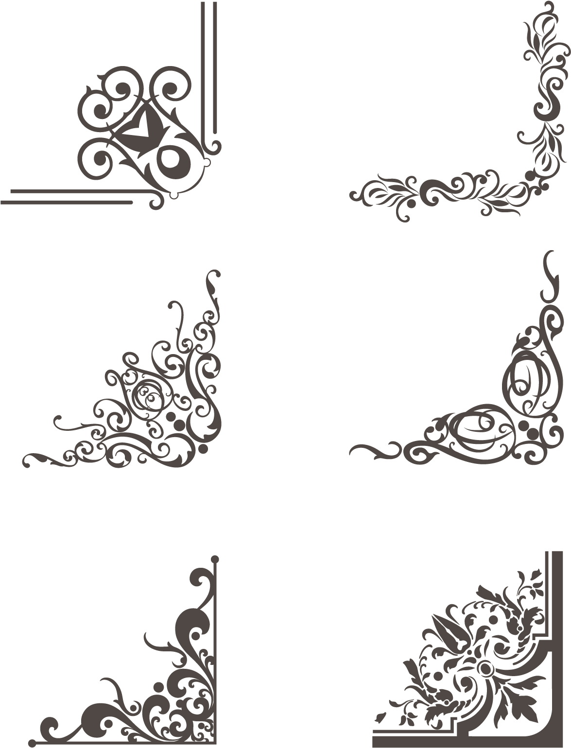 Border Greeting Card Brown Lace Png And Vector