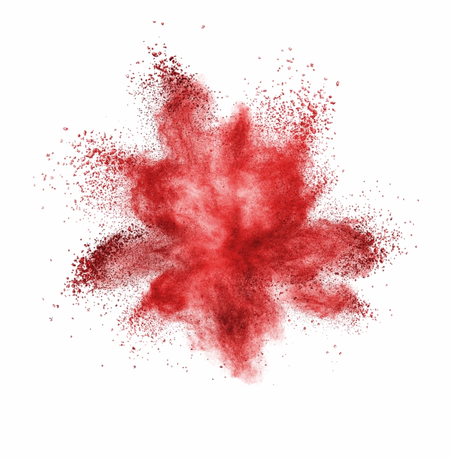 blue powder explosion png
