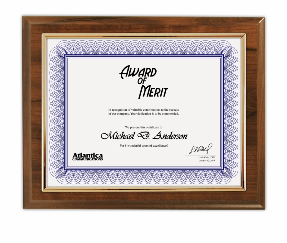 Certificate Frame Png Picture Frame