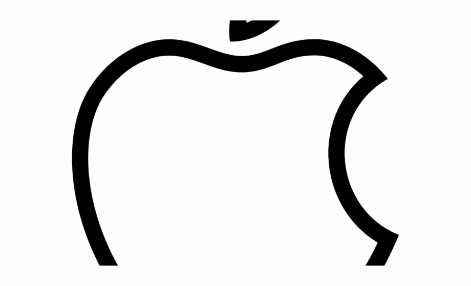 Apple Clipart Outline Heart