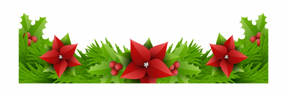 red christmas borders clipart
