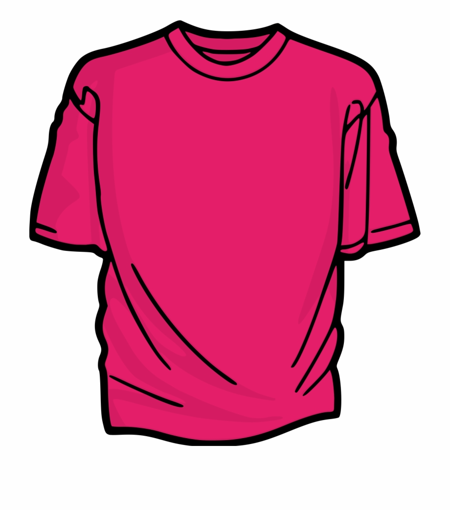 Clipart Pink T Shirt Clip Art T Shirt