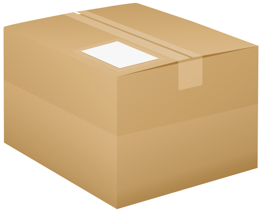 Cardboard Box Png - Clip Art Library