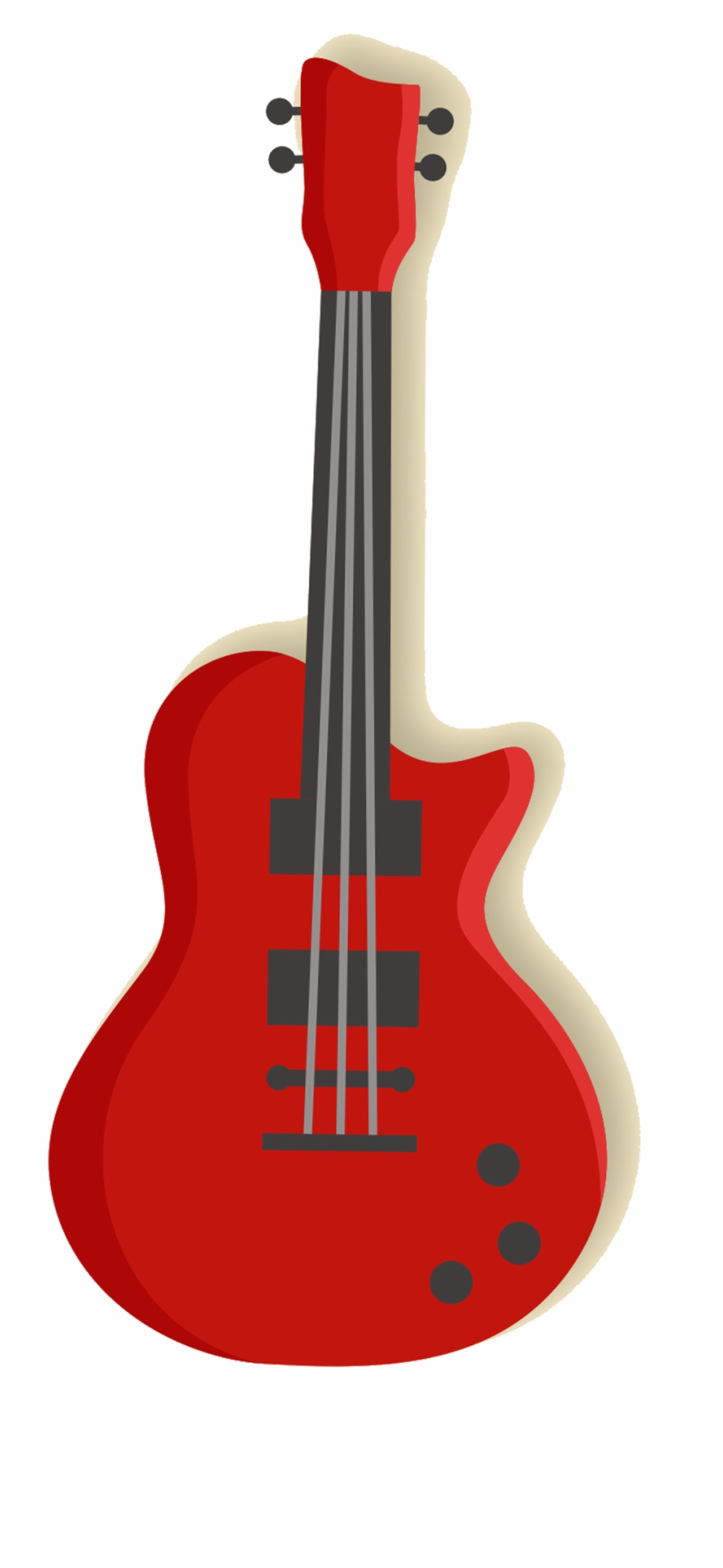 Ukulele Vector Acoustic Guitar Neck Makala Ukulele Red