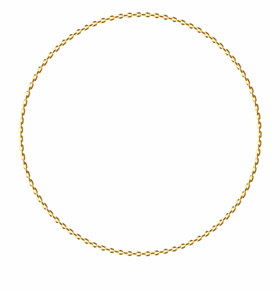 Jewellery Clip Art Gold Circle Transparent Png