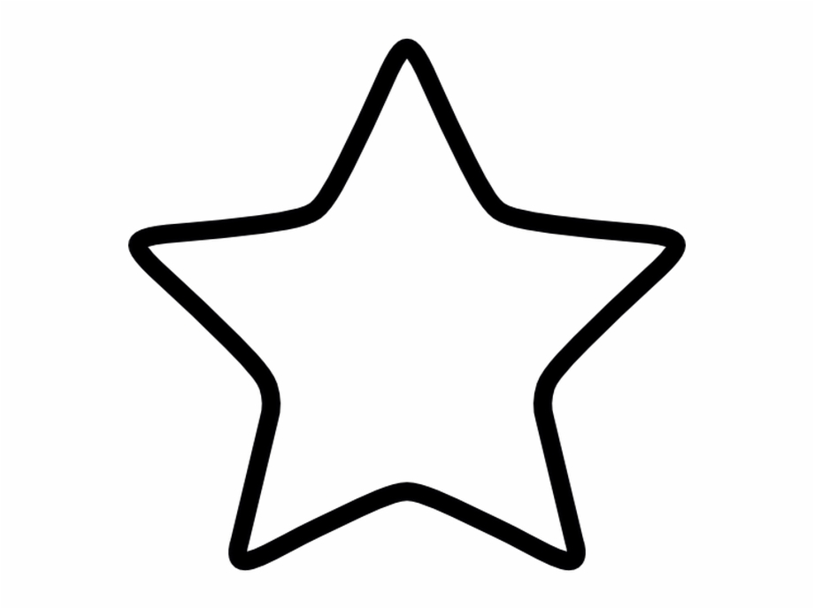 Star Symbol Text Star Icon Transparent Background