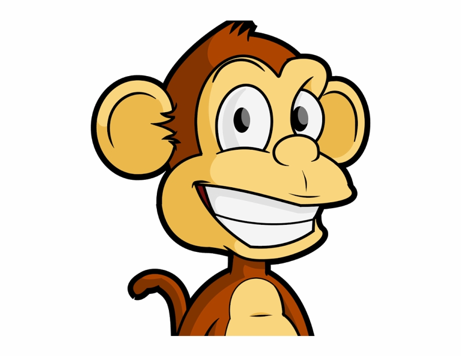 Vector Cartoon Monkey Png