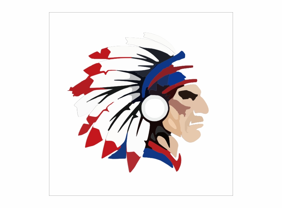 Indian Head Outline Clip Art At Clipart Library