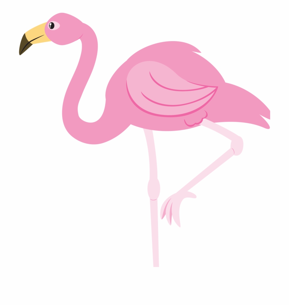 Flamingo Clipart Garden Cute Borders Vectors Animated Flamingo