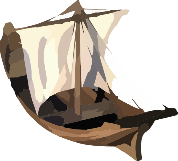 Old Fishing Boat Clipart