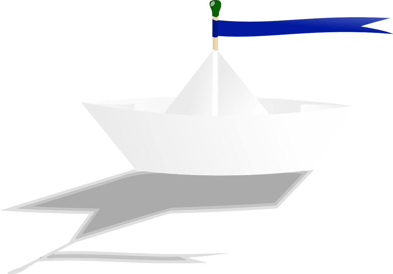 Vector Graphics Paper Boat Clipart Gif