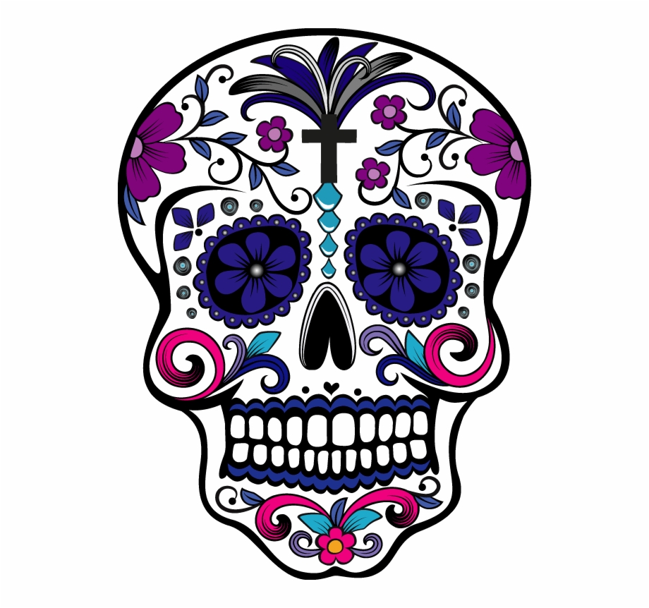 I Will Sugar Skull And Tshirt Design With