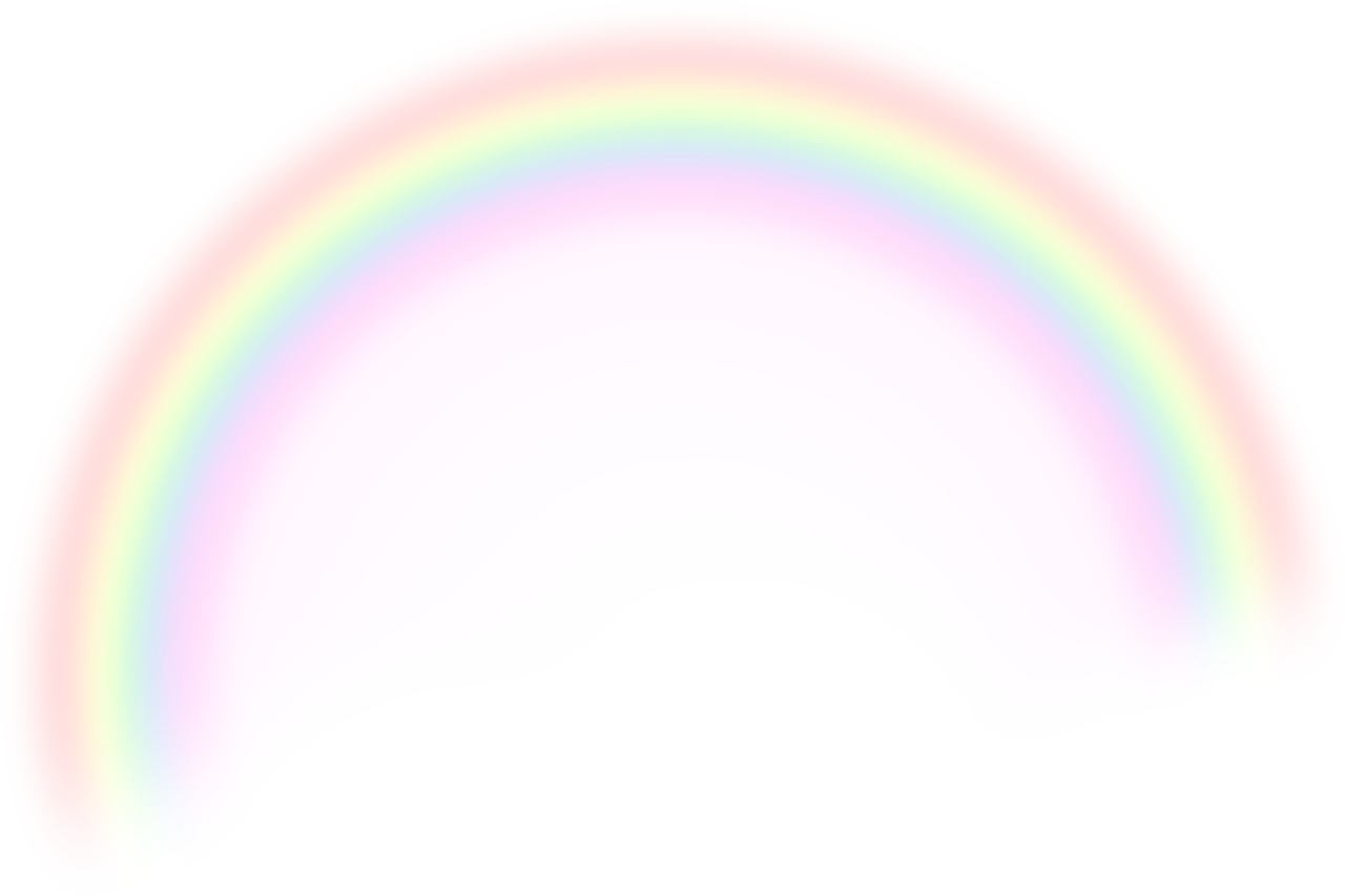 Lovable Maria Rainbow Png Transparent Background