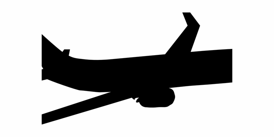 Plane Outline Plane Silhouette Png