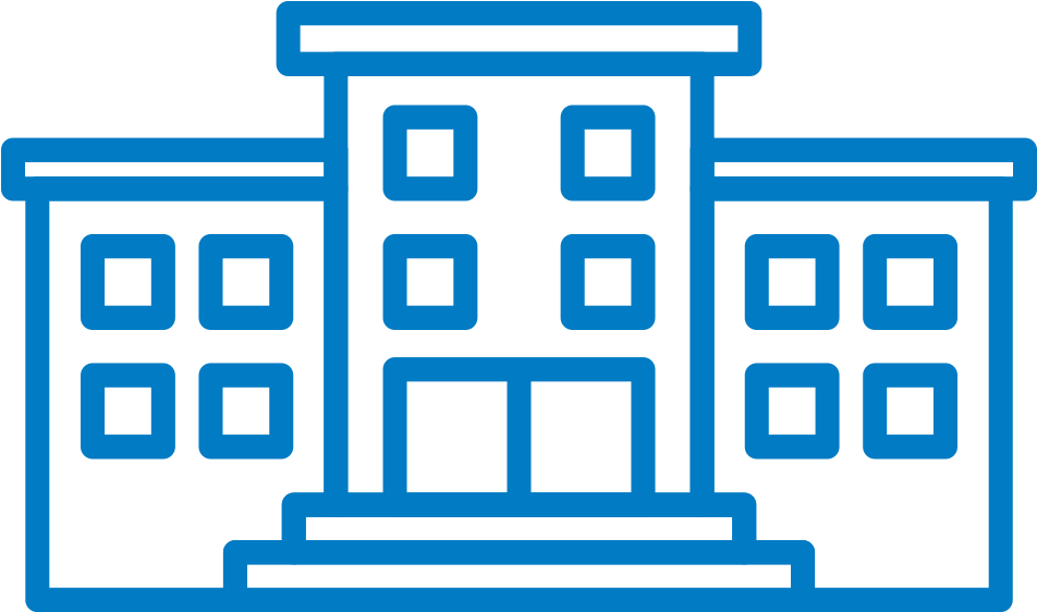Building Icon High School Icon Transparent Background