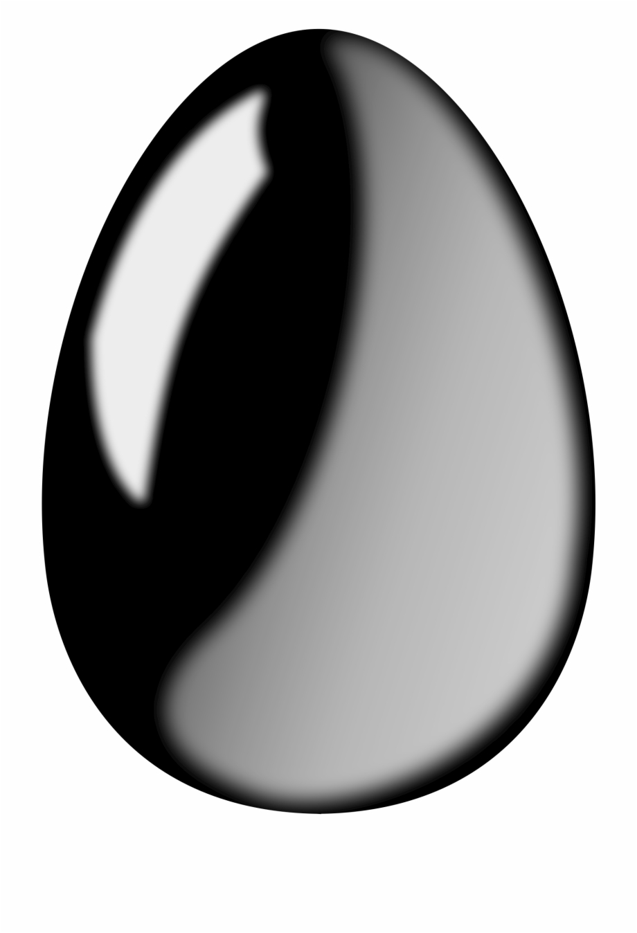 Black Egg Black Egg Clipart