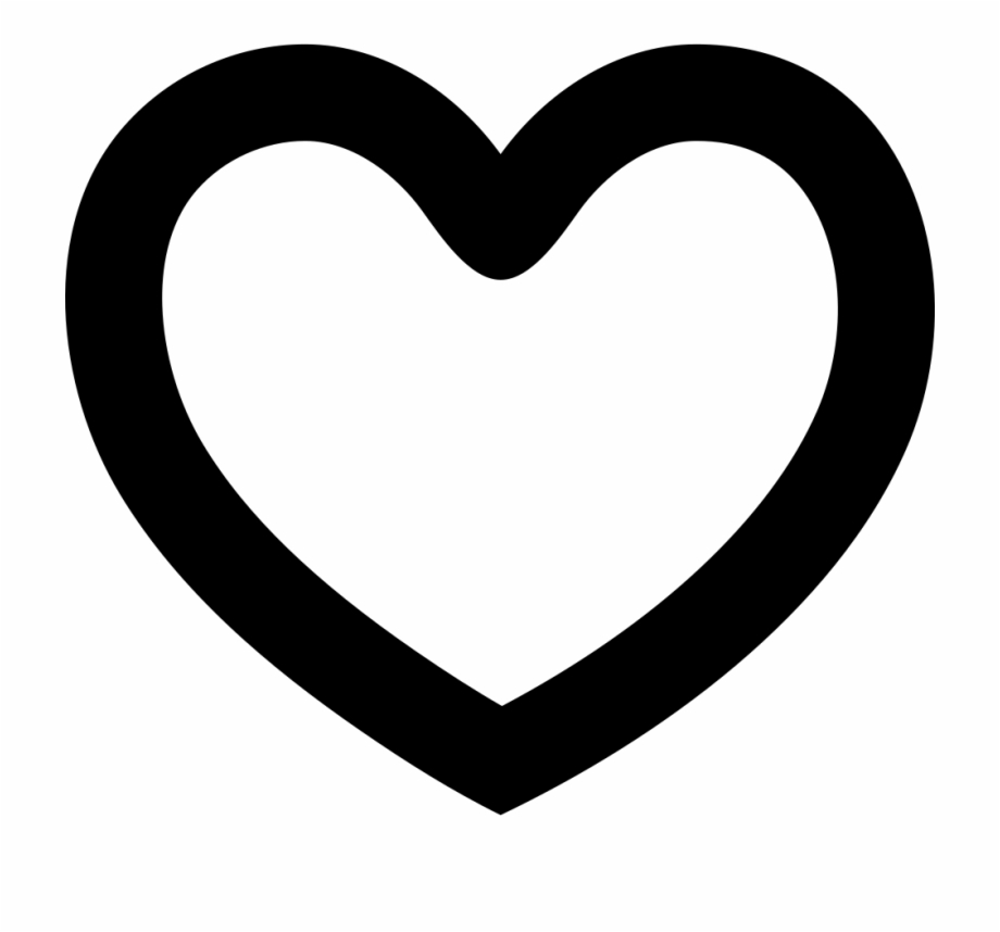 Shape Png Icon Free Heart Shape Outline