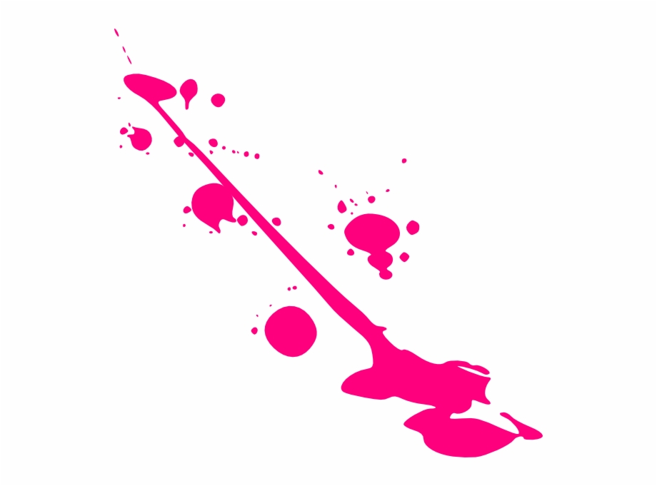 Splatter Neon Paintball Free Pnglogocoloring Pages Pink Paint