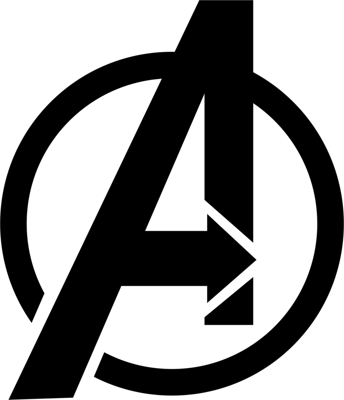 Avengers Logo Png Images Avengers Logo Blue