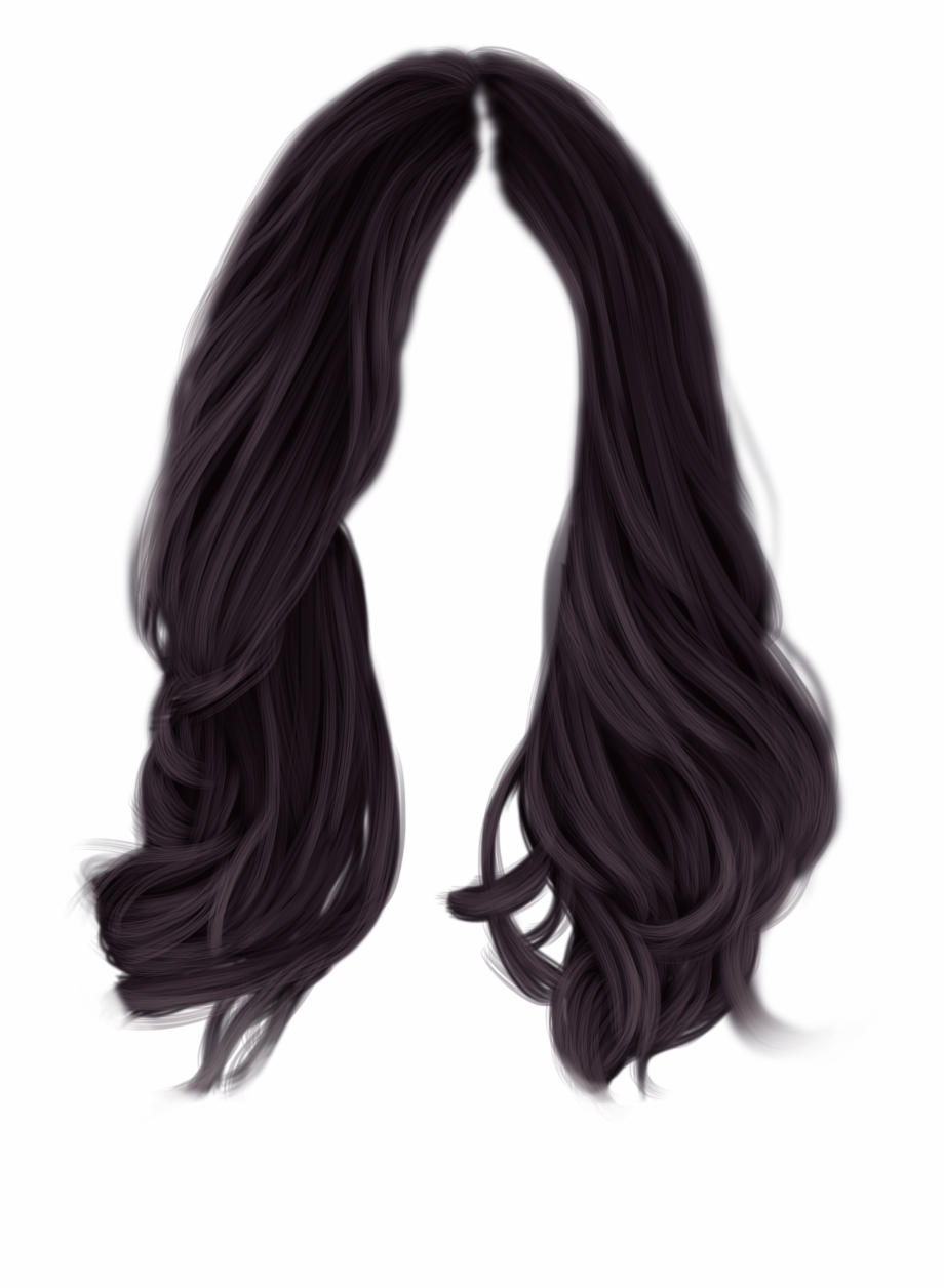 40+ Mejores Colecciones Transparent Background Girl Hair Clipart Black