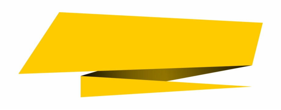 Banner Png Yellow Banner Png
