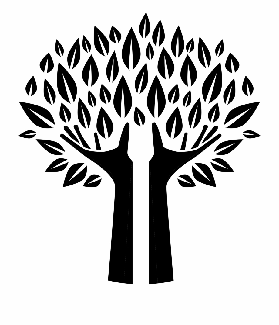 Hands Tree Silhouette Icons Png Tree Of Life