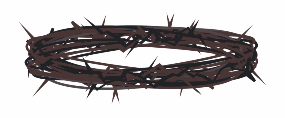 Graphic Lent Holy Week Crown Of Thorns Jesus