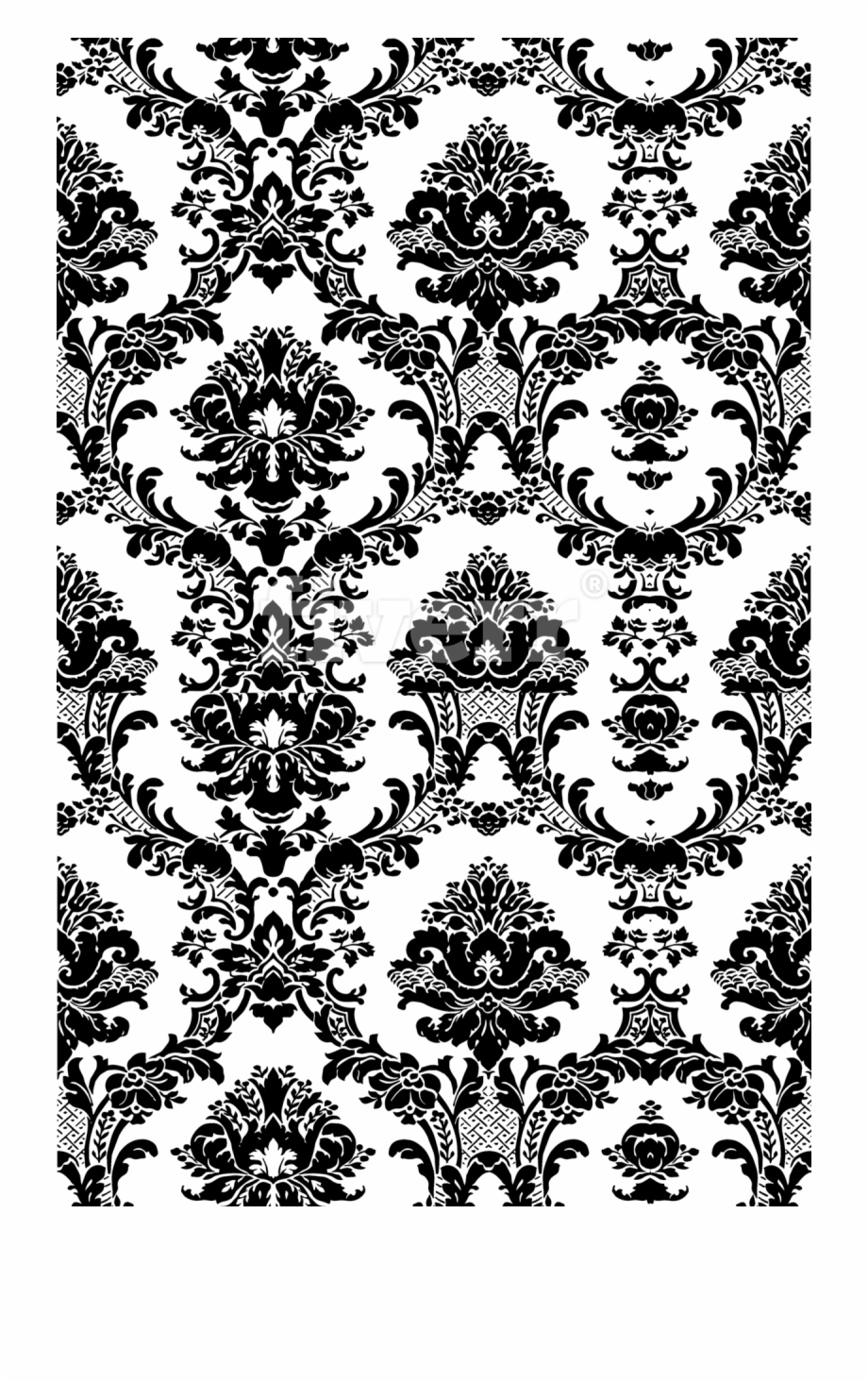 Big Worksample Image Black And White Victorian Pattern
