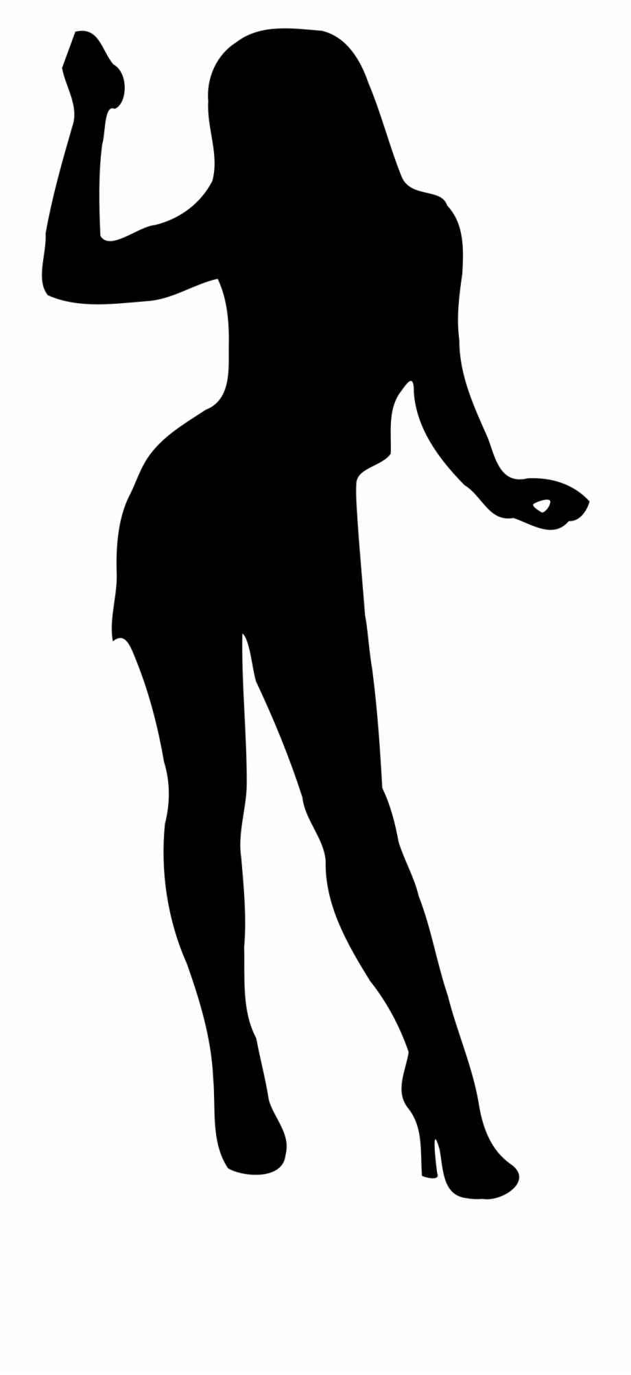 girls dancing silhouette png

