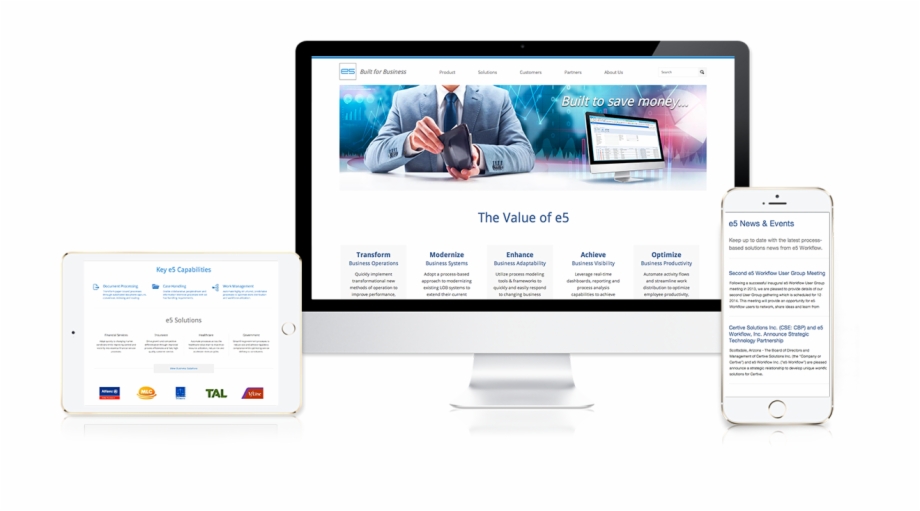 E5 Workflow Business Workflow Website Design By Thought