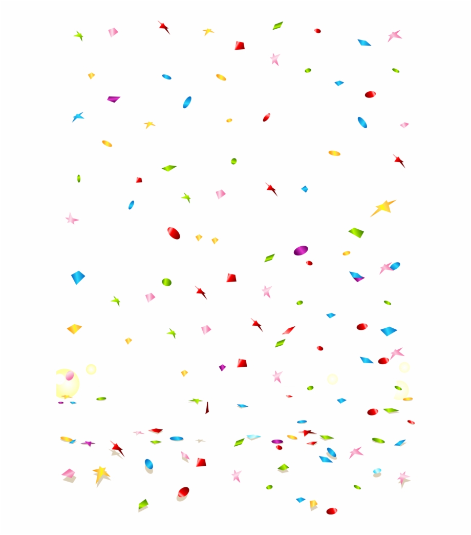 confetti clip art transparent