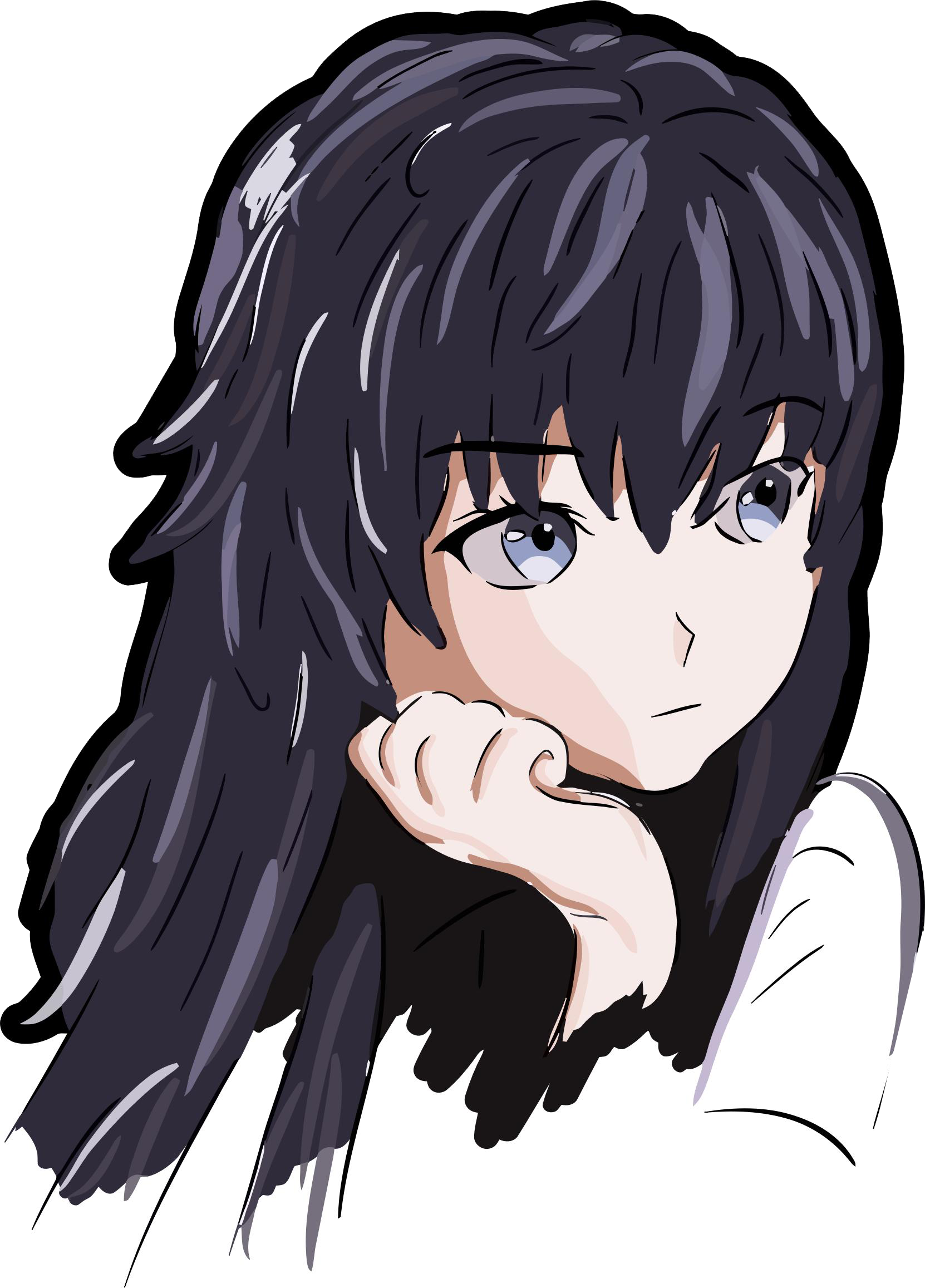 Anime Lewd Face Png | DAVIDCHIROT