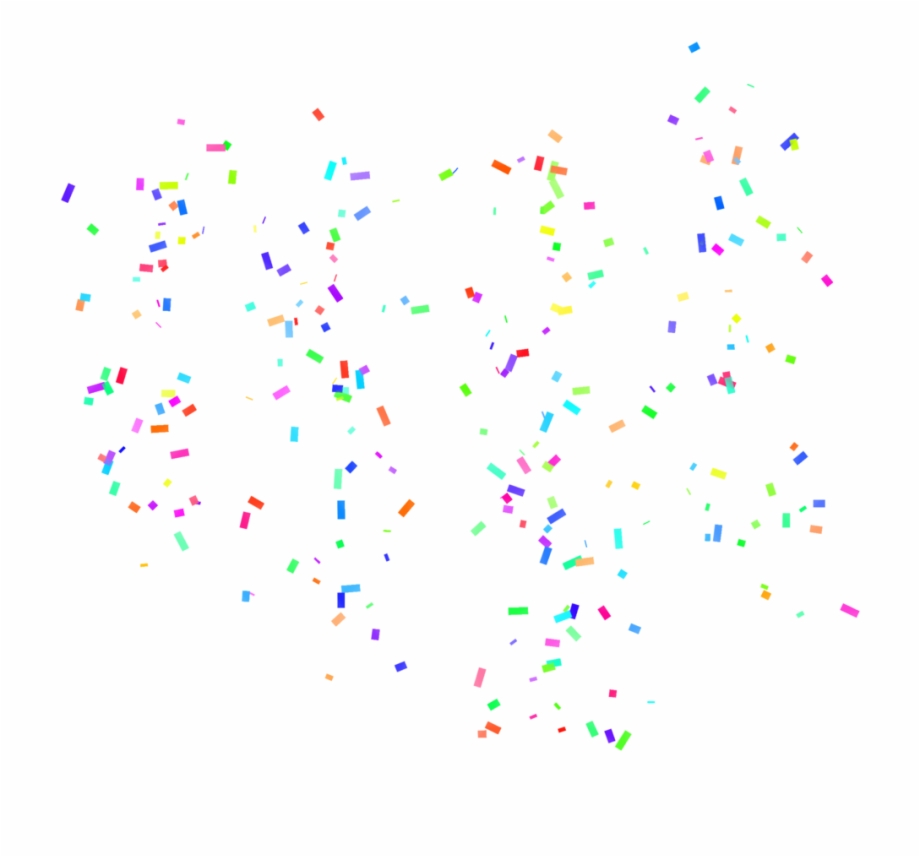 Party Falling Transparent Party Confetti Png