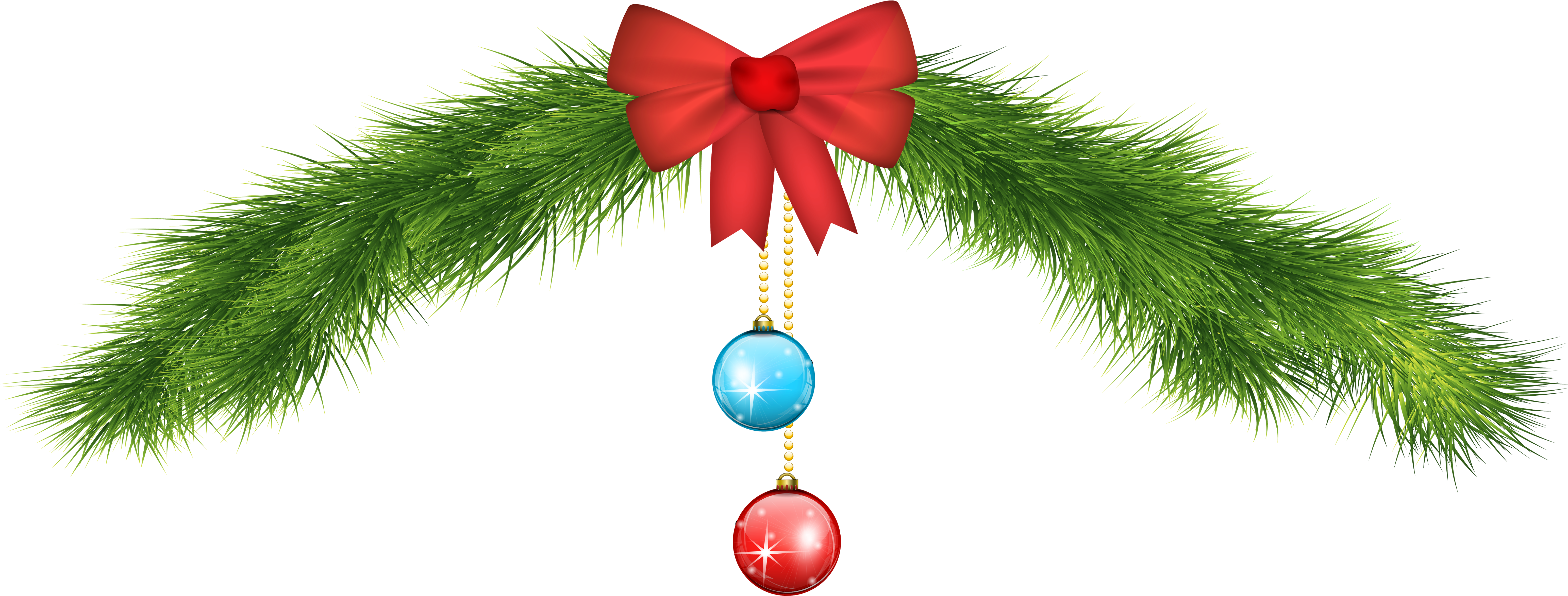 Holiday Ribbon Clipart Png Christmas Ornament