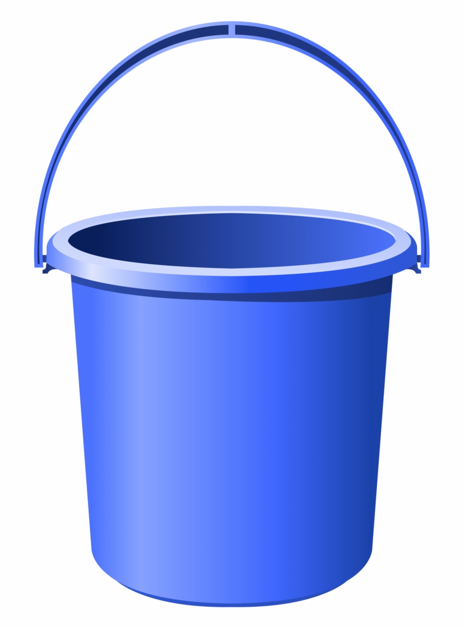 Blue Bucket Image Clip Art Bucket
