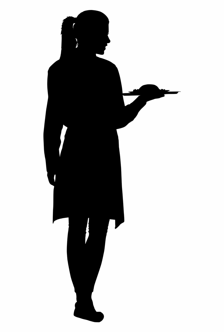 silhouette cooking png
