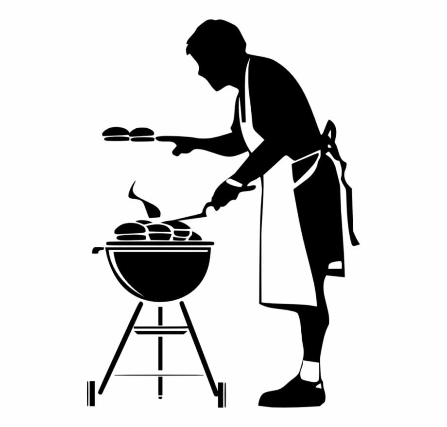 Barbecue Clipart Black And White