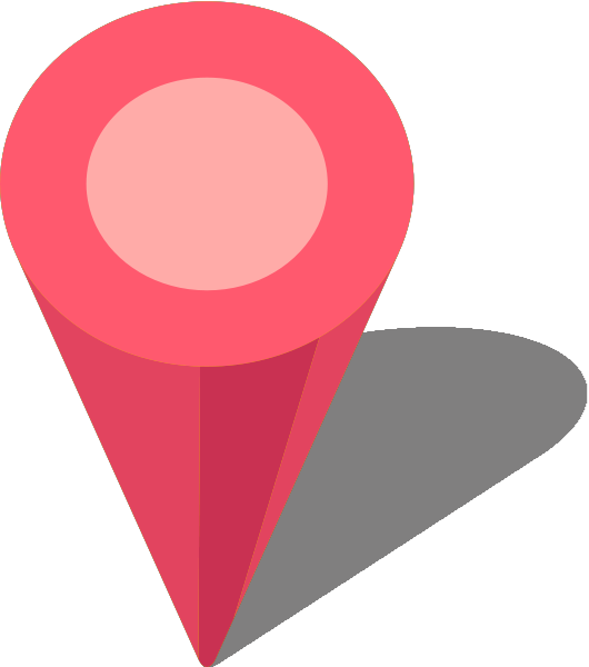 Location Map Pin Pink7 Pin Pink Icon Vector