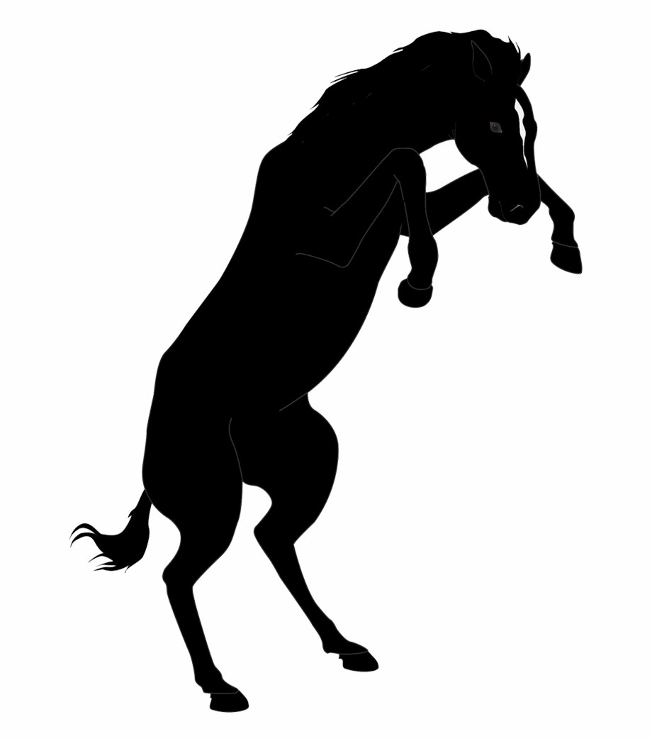 Horse Silhouette Mustang Sports