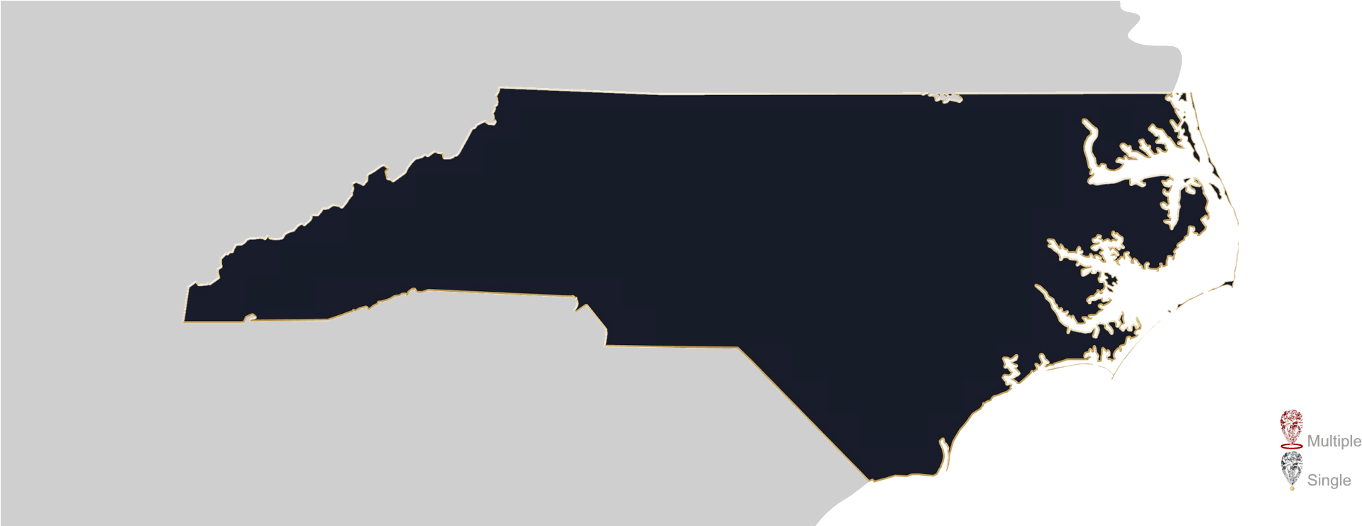 Carolina Map North Carolina Religion Map